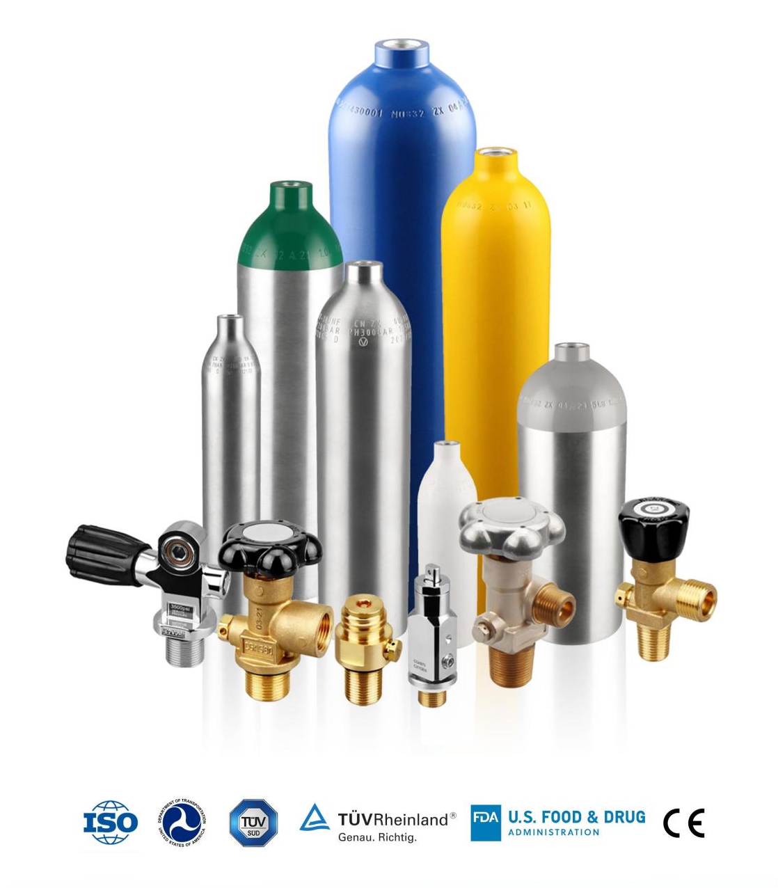 TPED,gas cylinders,aluminum cylinder,industrial gas cylinder