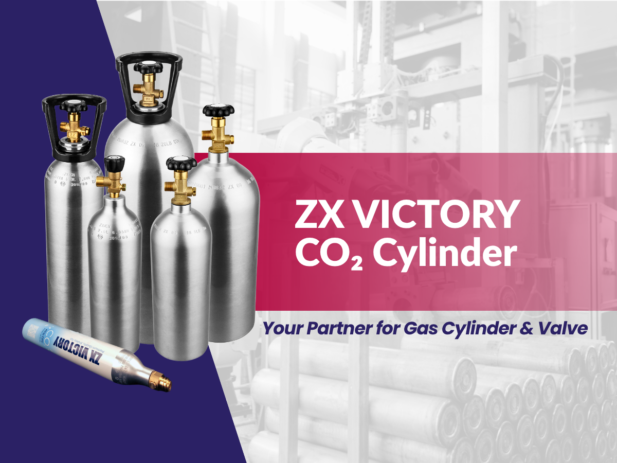 CO2Cylinder Aluminum Cylinder Gas Cylinder TPED DOT